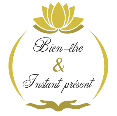 Logo de bien-être et instant présent