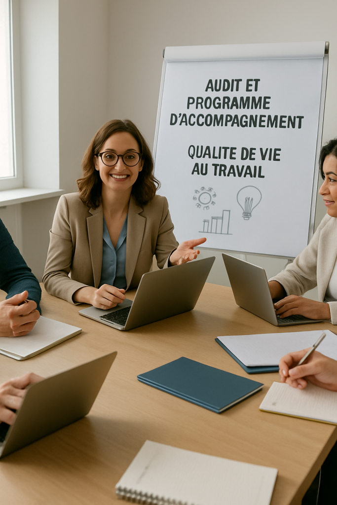 Audit et programme d’accompagnement à la Qualité de Vie au Travail