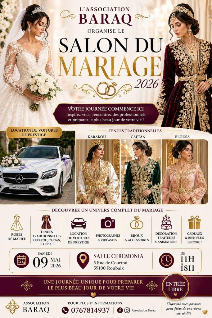 Massages au salon du mariage Musulman